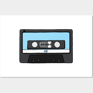 Cassette Music Tape Posters and Art